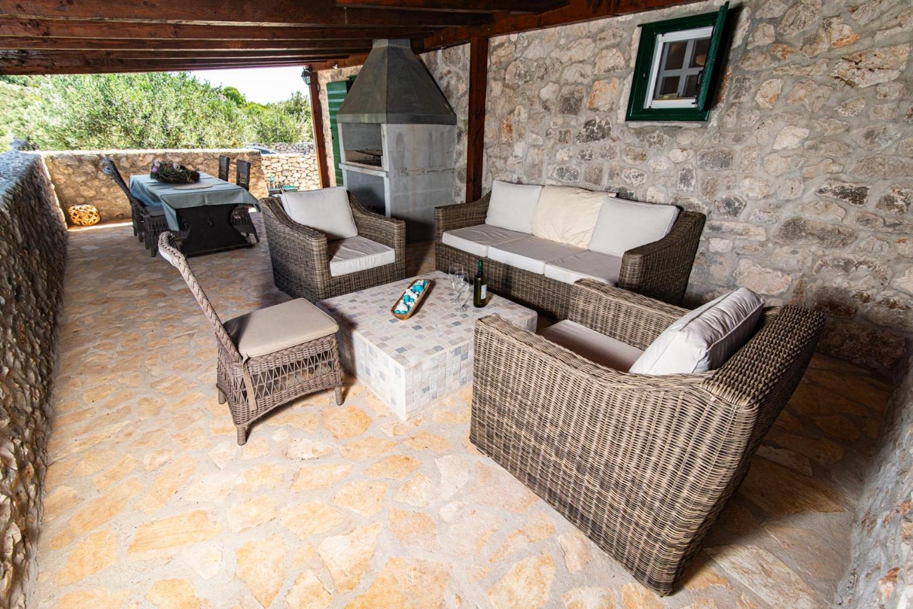 Private Cottage In Olive Grove With Heated Pool Vinisce Exterior foto