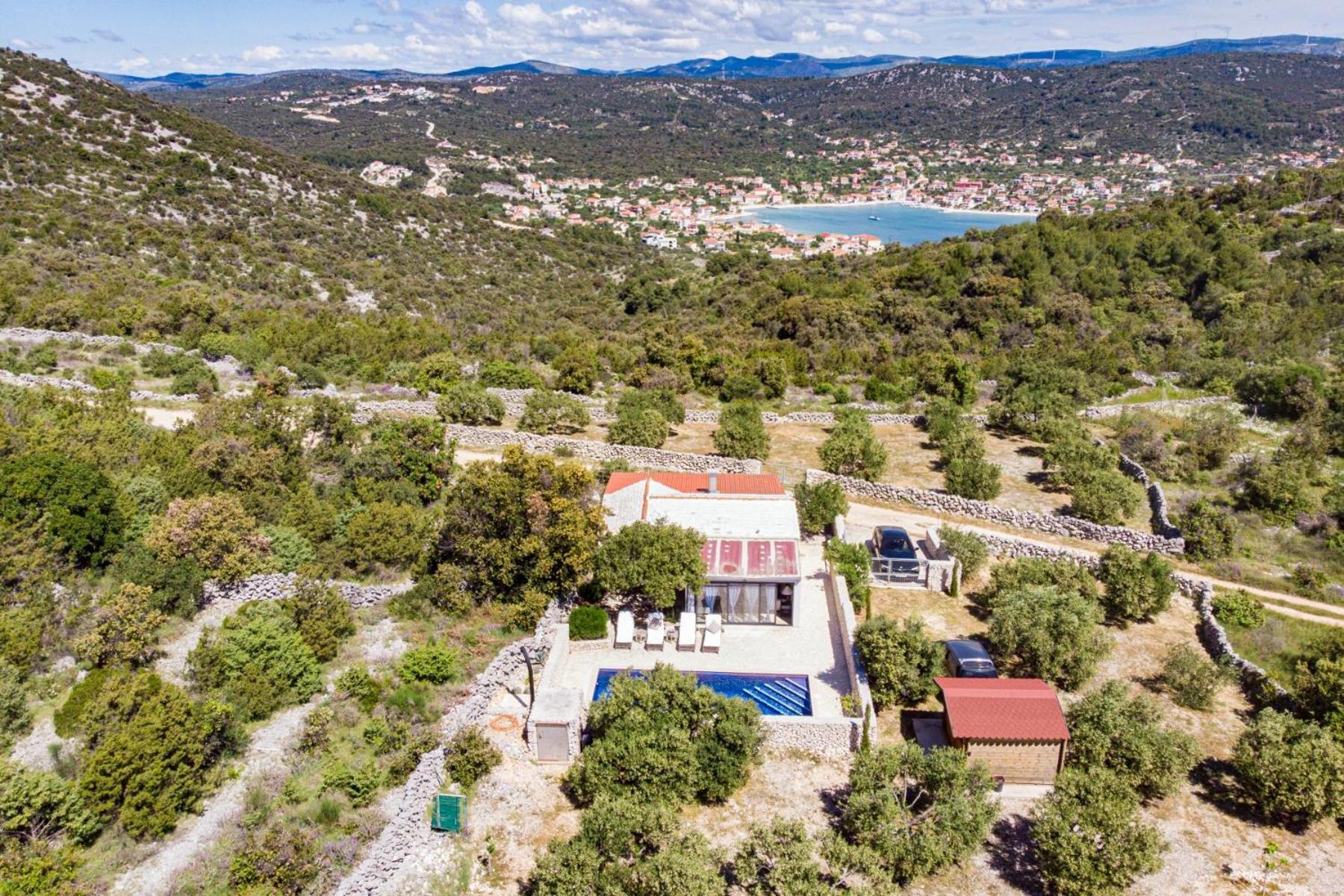 Private Cottage In Olive Grove With Heated Pool Vinisce Exterior foto