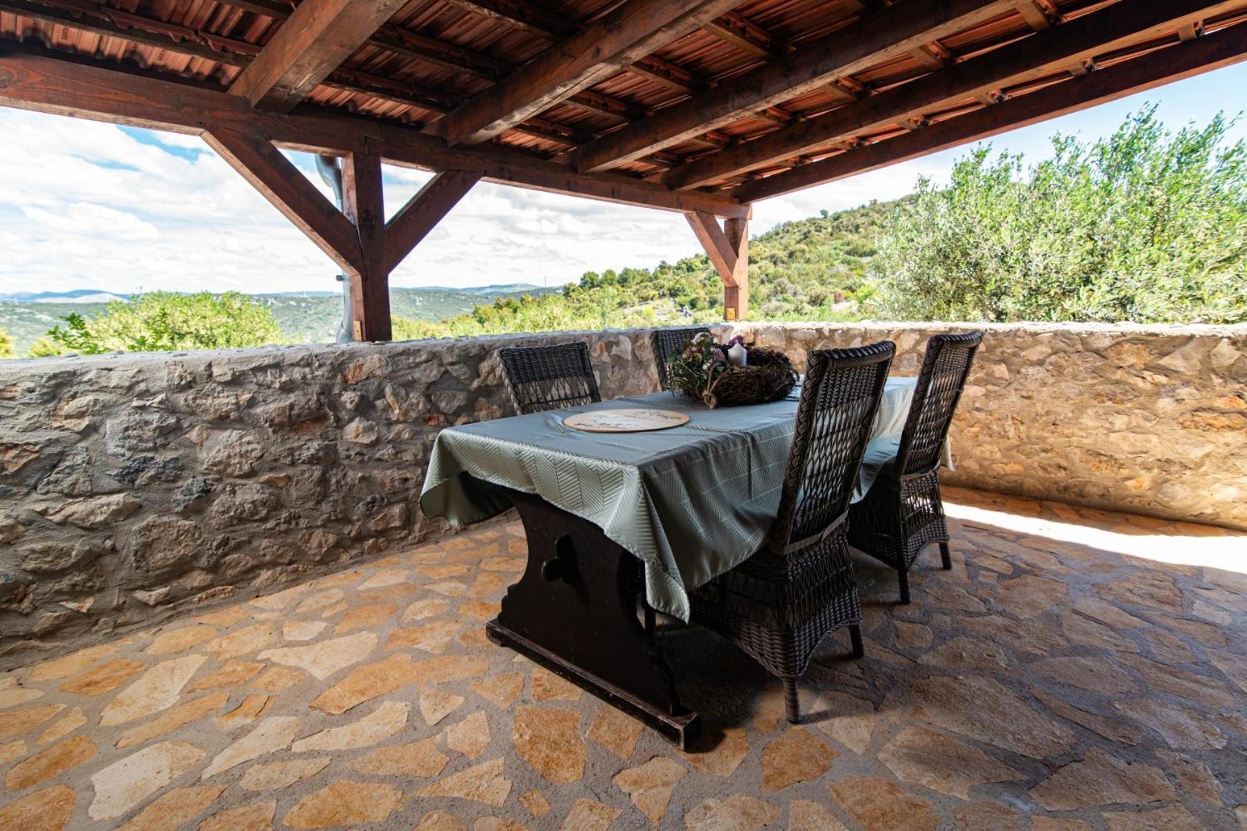 Private Cottage In Olive Grove With Heated Pool Vinisce Exterior foto